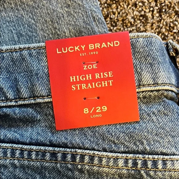 NWT Lucky Brand Legend *Limited Edition* High rise straight leg - Picture 5 of 16